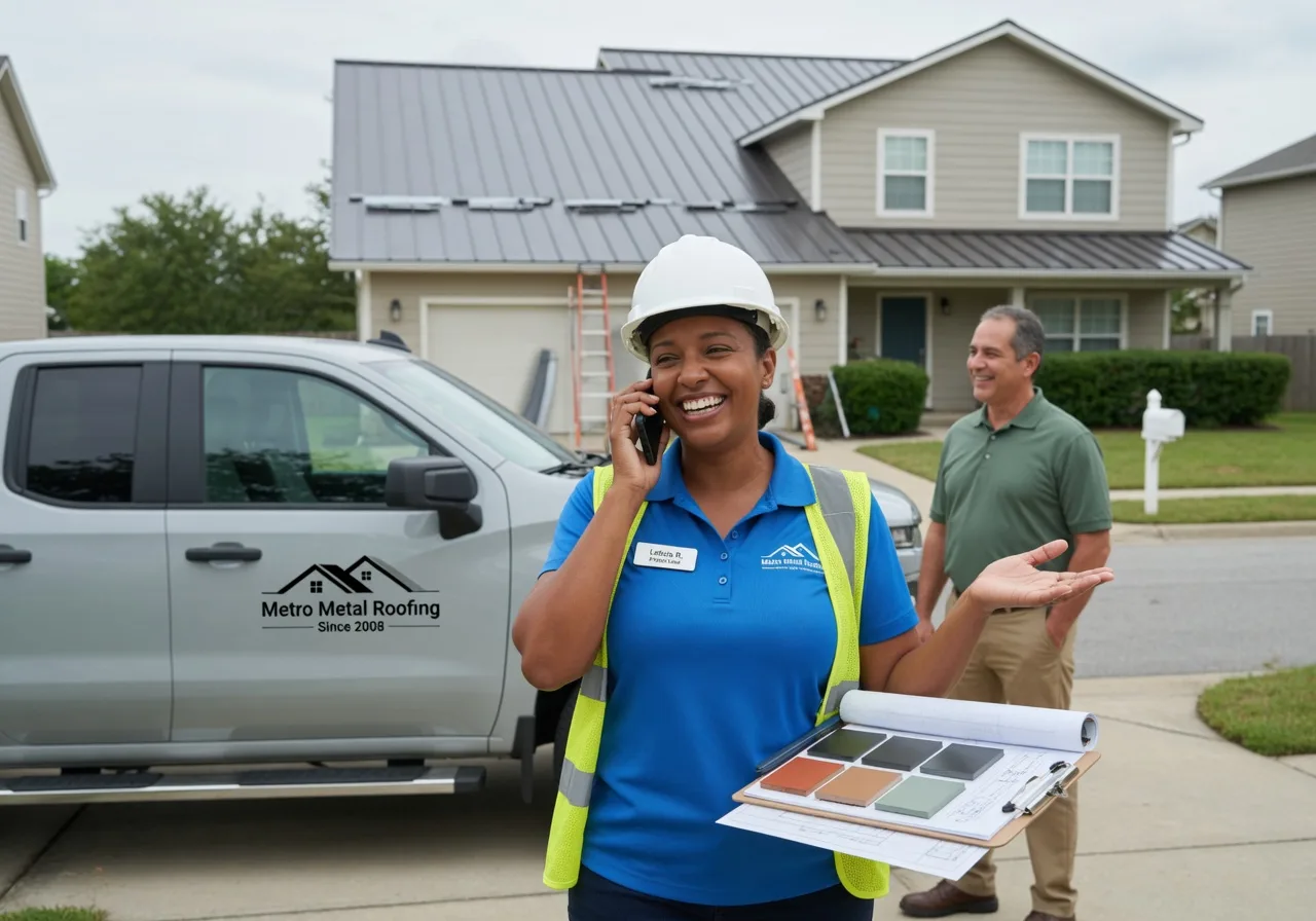 Storm Damage Metal Roof Repair in North Bay, NY